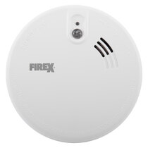 Kidde Firex KF20 Mains Powered Optical Smoke Alarm with Alkaline Back-Up