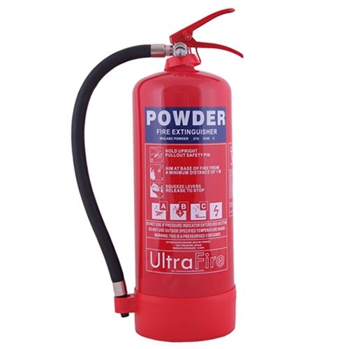 6kg Powder Fire Extinguisher - Ultrafire Redline